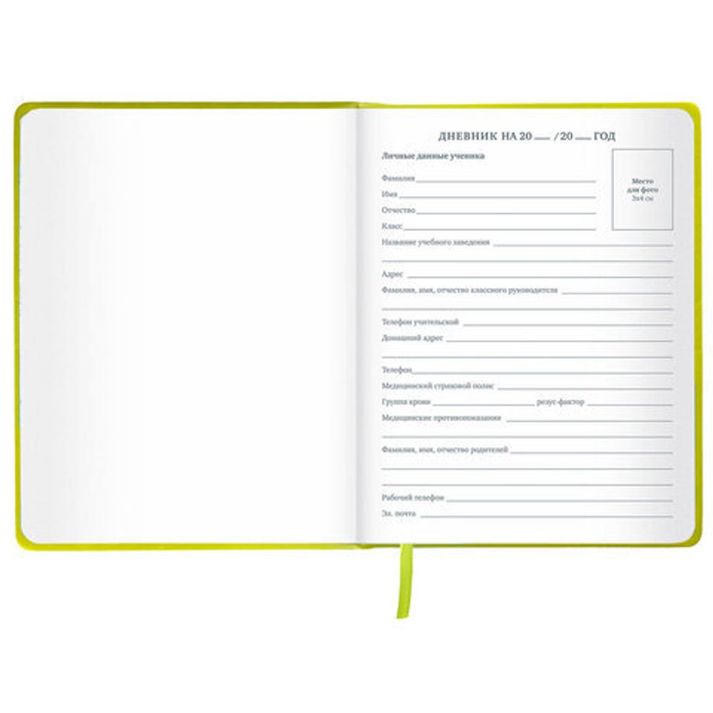 Дневник 1-11 класс 48 л., кожзам (твердая с поролоном), тиснение аппликация, BRAUBERG, "Super Avo", 106205