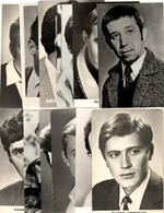 №104 Открытки Артисты и актёры СССР 1960–1970-е г. 25 штук. Чёрно-белые, чистые, без повторов