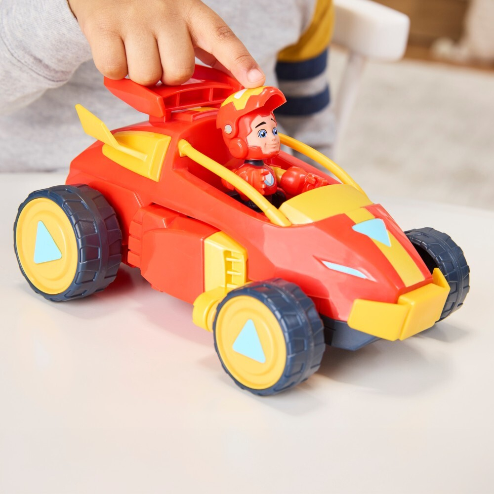 Hasbro Железный человек и суперкоманда - Мех 2в1 IRON MAN + фигурка G1474