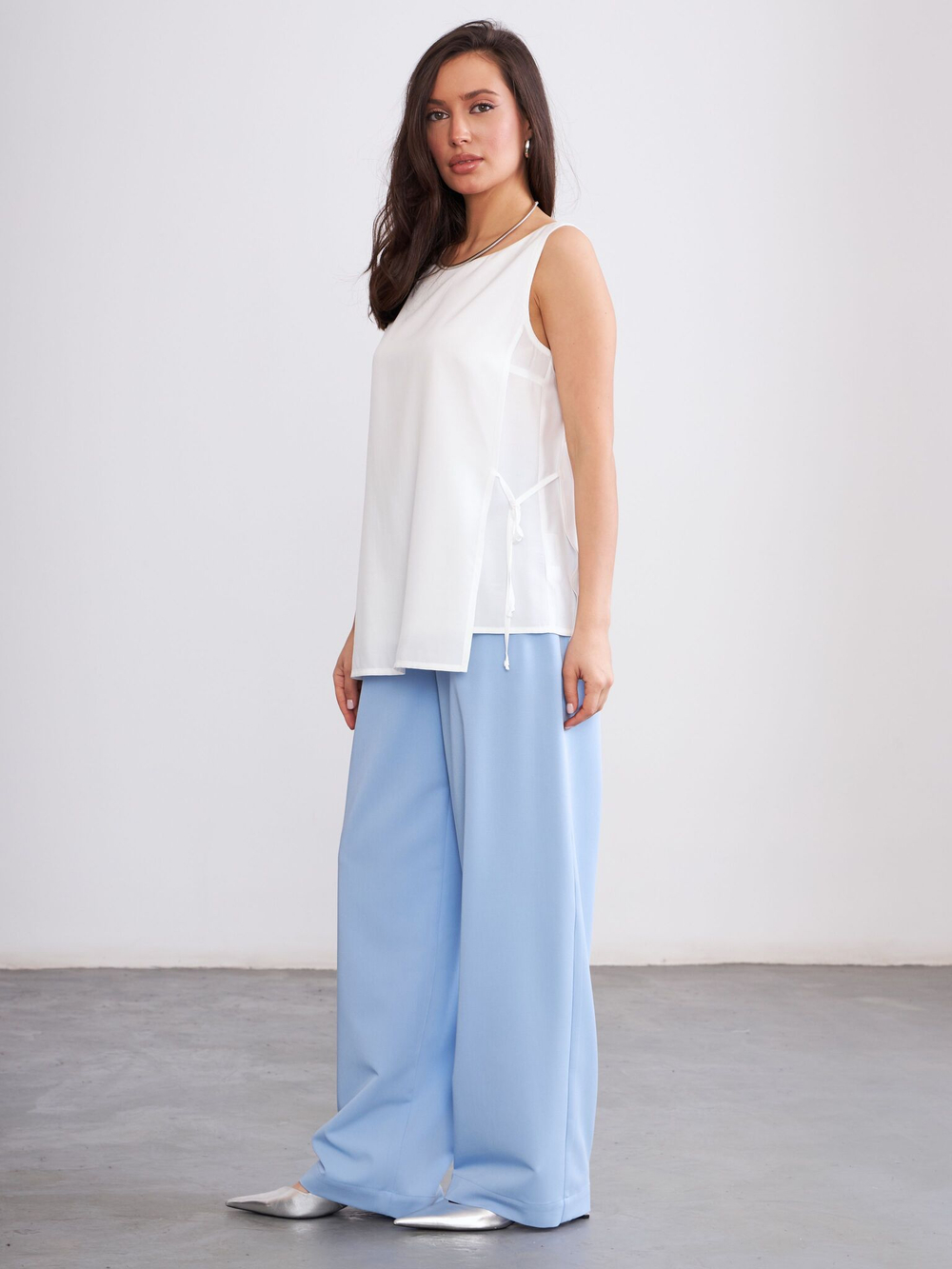 Блузка женская, Модный дом Виктории Тишиной, Карен, размер M