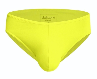 Желтые хлопковые трусы-слипы Darkzone (Размер: M) (Цвет: желтый)
