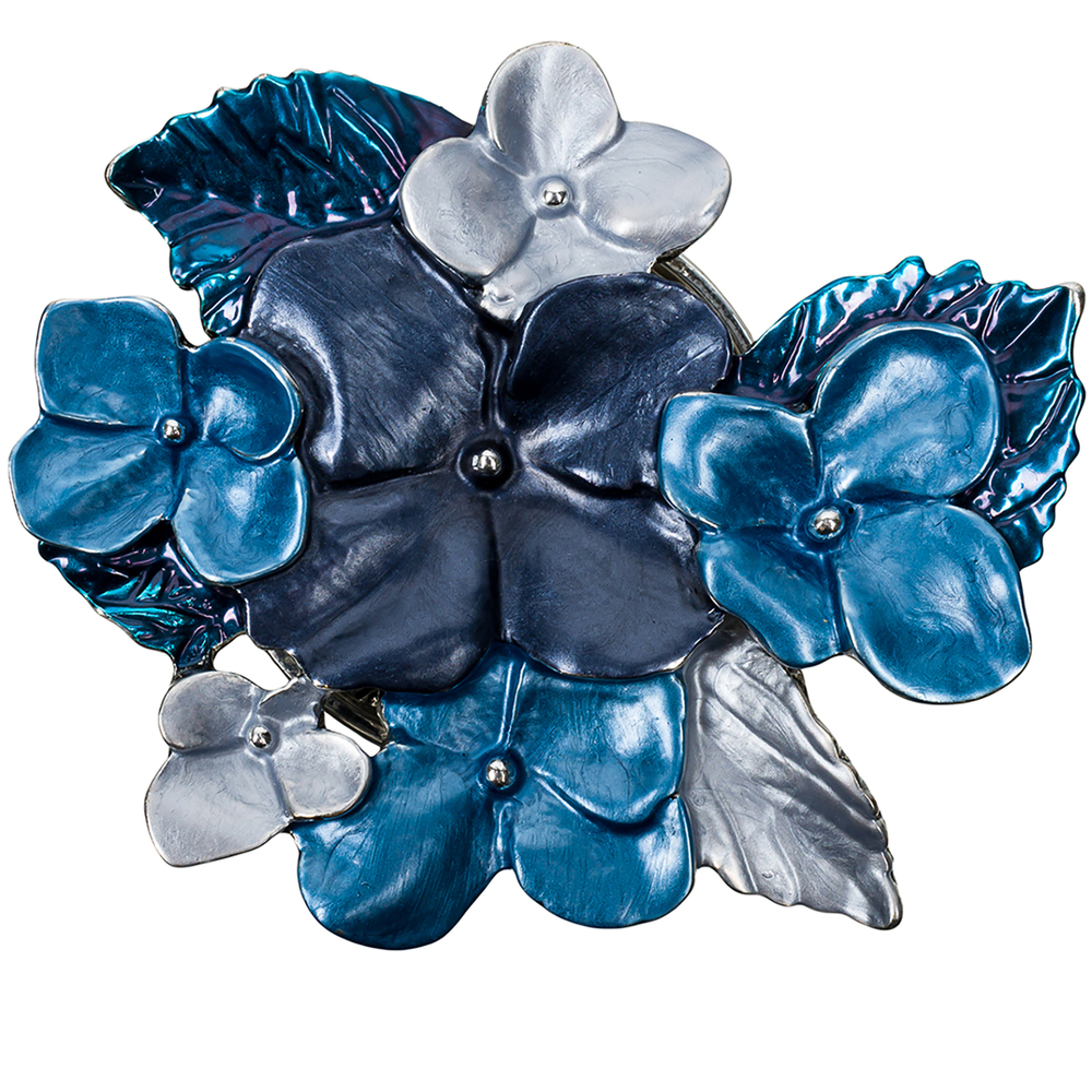 Брошь Shadore Фиалки XZ1498.23 BL/S