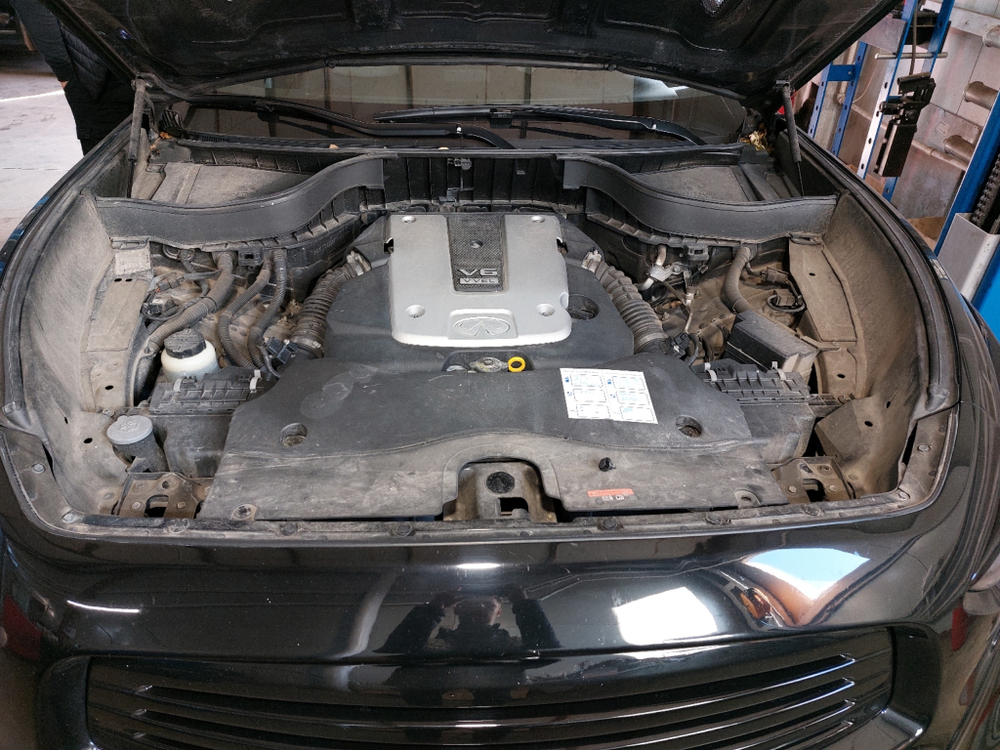 Защиты ДВС 2шт FX35 FX37 QX70 бензин