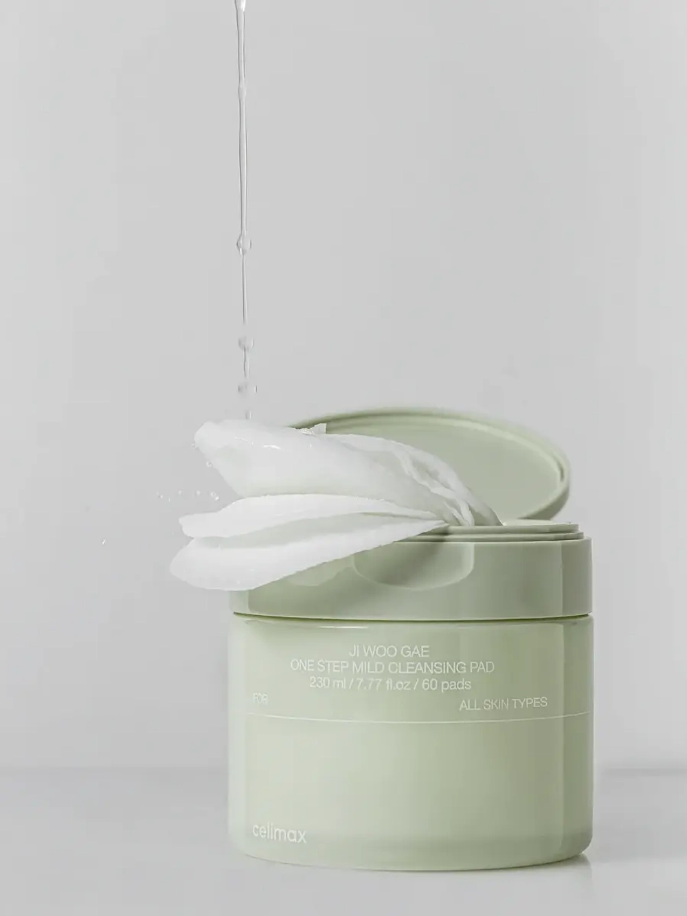 Celimax Очищающие пэды для снятия макияжа Ji Woo Gae One Step Mild Cleansing Pad 60 шт
