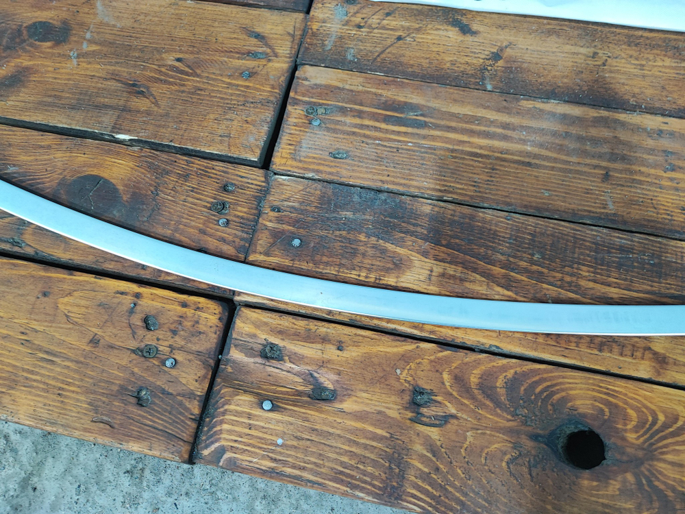 Молдинг передней двери Mercedes GLC C253 Coupe 15-22 Б/У Оригинал A2537252900