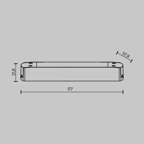 Источник напряжения TRIAC 24В 50Вт IP 20 Lighting control 734006