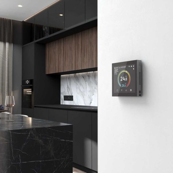 Сенсорный терморегулятор для теплого пола Wi-Fi Werkel (Умный дом) a071214