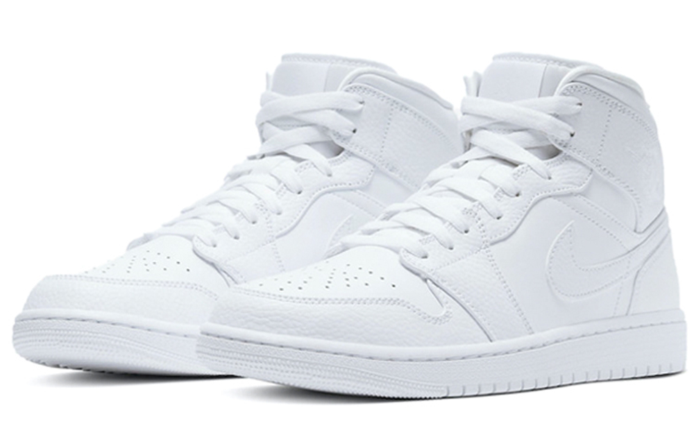 Кроссовки Jordan Air Jordan 1 Mid "Triple White"