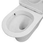 Унитаз-компакт Azario Amadeo 375х650х830 безободковый, слив "Торнадо", с быстросъемным сиденьем "Микролифт" (AZ-2801-S)