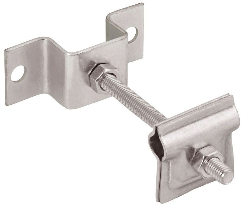 Держатель-зажим соединительный проводника круглого 6-10мм опорн. L100мм нерж. сталь IEK ZHC81-20-1-10-100 Держатель-зажим соединительный проводника круглого 6-10мм опорн. L100мм нерж. сталь IEK ZHC81-20-1-10-100