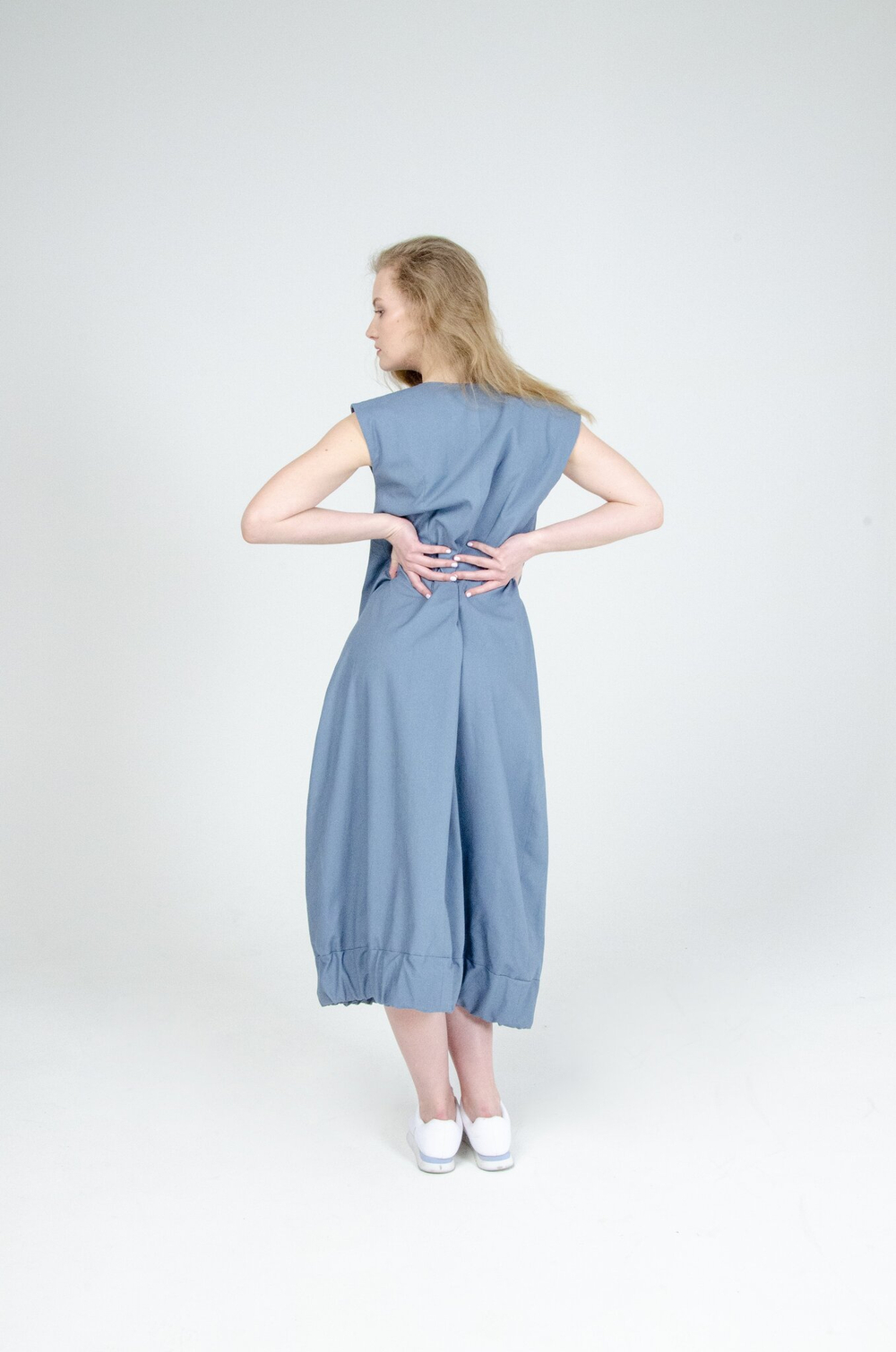 Платье без рукава на резинке PEOPLE