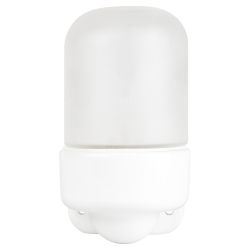 Светильник ЭРА НББ 02-60-003 для бани и сауны керамика/стекло угловой IP54 E27 max 60Вт белый НПБ400