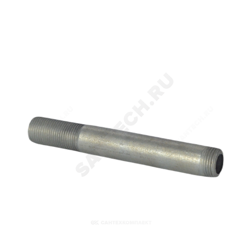 Сгон сталь удлиненный оц Ду 15 L=150мм б/комплекта ГОСТ 8965-75 АС