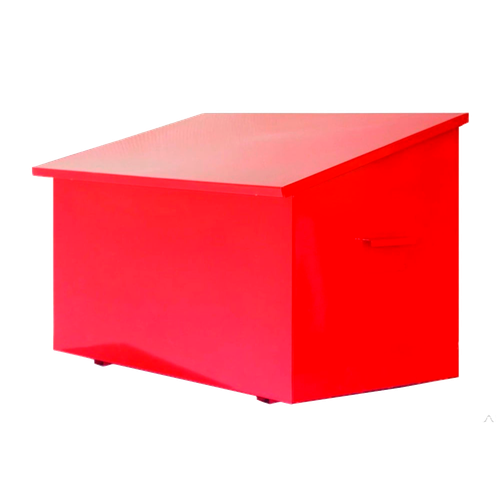 Ящик для песка 0,5м.куб "М" (1200х700х600) (в сборе, косая крышка)