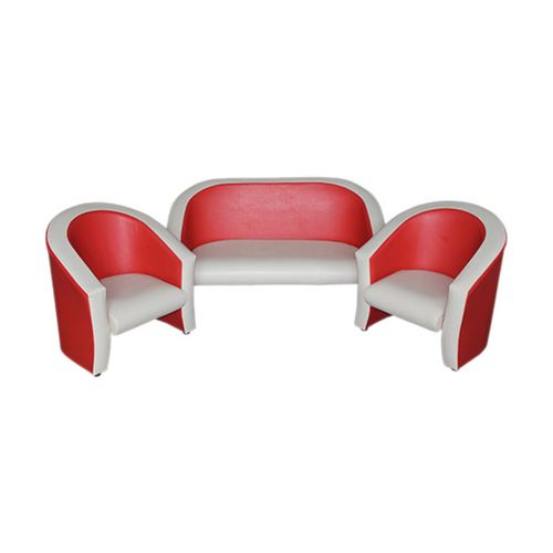 Комплект мягкой игровой мебели «Совенок» красно-бежевый