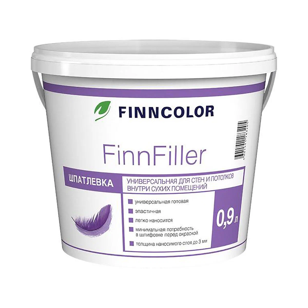 Шпатлевка FinnFiller Finncolor (0,9л)