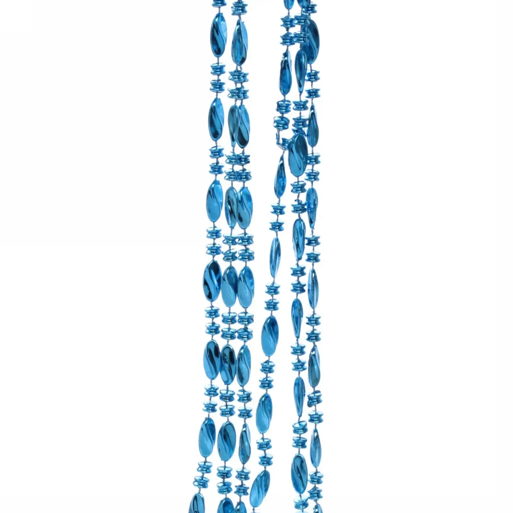 Бусы на ёлку 2м «Льдинка», Синий