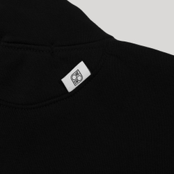 Zip-Up Sweatshirt Black