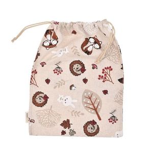 Экомешочек из льна и хлопка "Лесная братва", 25х33 см