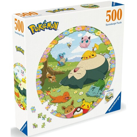 Ravensburger - Пазл Персонажи покемонов 500 элементов. 011316 / артикул   011316  / GTIN 4005555011316