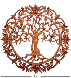 Decor and Gift 17-094 Панно резное «Дерево жизни» (суар, о.Бали)