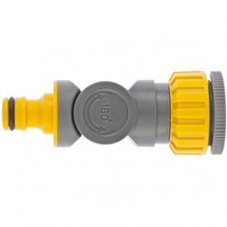 Соединитель штуцерный с внутренней резьбой 1/2-3/4, с шарниром Palisad Luxe