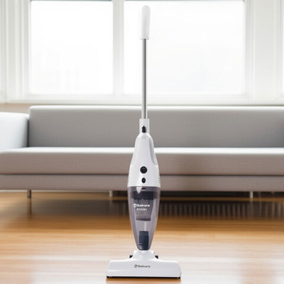Пылесос SA-8320W 650Вт, HEPA-фильтр, бело-серый
