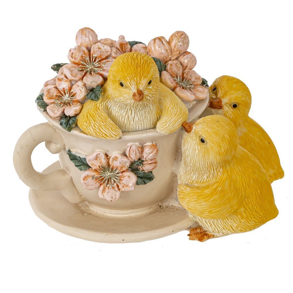 GAEM Фигурка декоративная "Цыплята", L10 W7 H7 см
