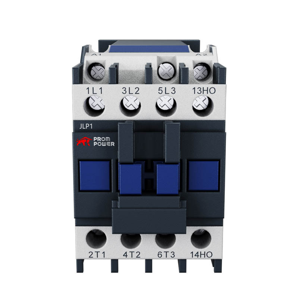 Контактор JLP1-D18-10-BD (DC24), 18A, 3 полюса, доп контакт 1НО, напряжение катушки 24VDC