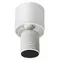 8144/1T MODERNI LN25 000 белый, керамика/текстиль Настольная лампа Е27 1*60W 220V TUALA