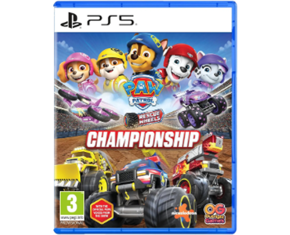 PAW Patrol Rescue Wheels: Championship (PS5) NEW