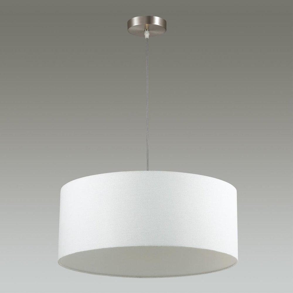 3745/3 MODERNI LN19 126 никель/белый, металл/текстиль Подвес E27 3*60W 220V NIKKI