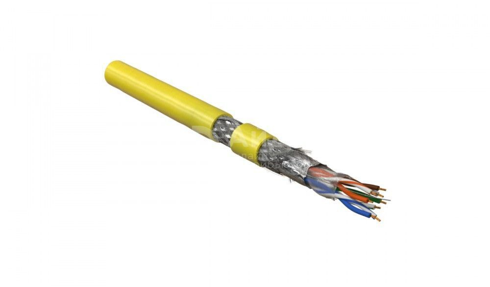 Кабель витая пара Hyperline SFUTP4-C5E-P26-IN-LSZH-YL-305