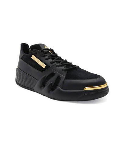 кожаные кроссовки talon Giuseppe Zanotti - черный(RM10042)