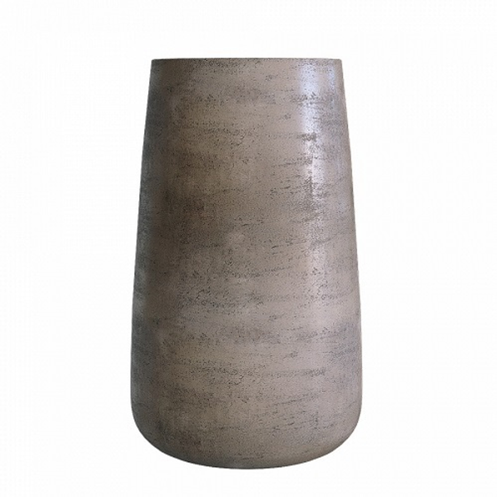 Кашпо Concretika Cone D36 H75 Smokey Grey