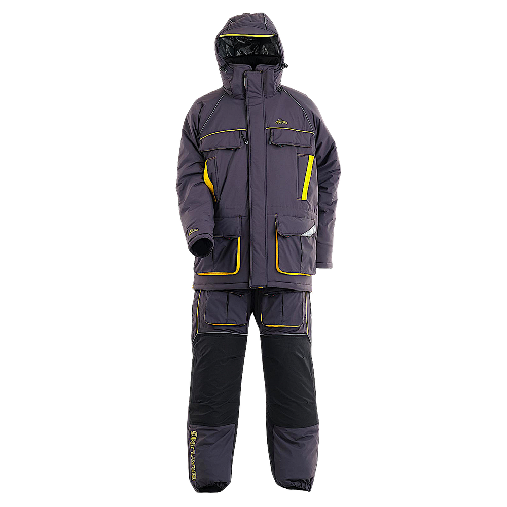 Костюм Nova-Tex Камчатка 2020 -45°С 10/10 (Таслан, Серо-Жёлтый) -