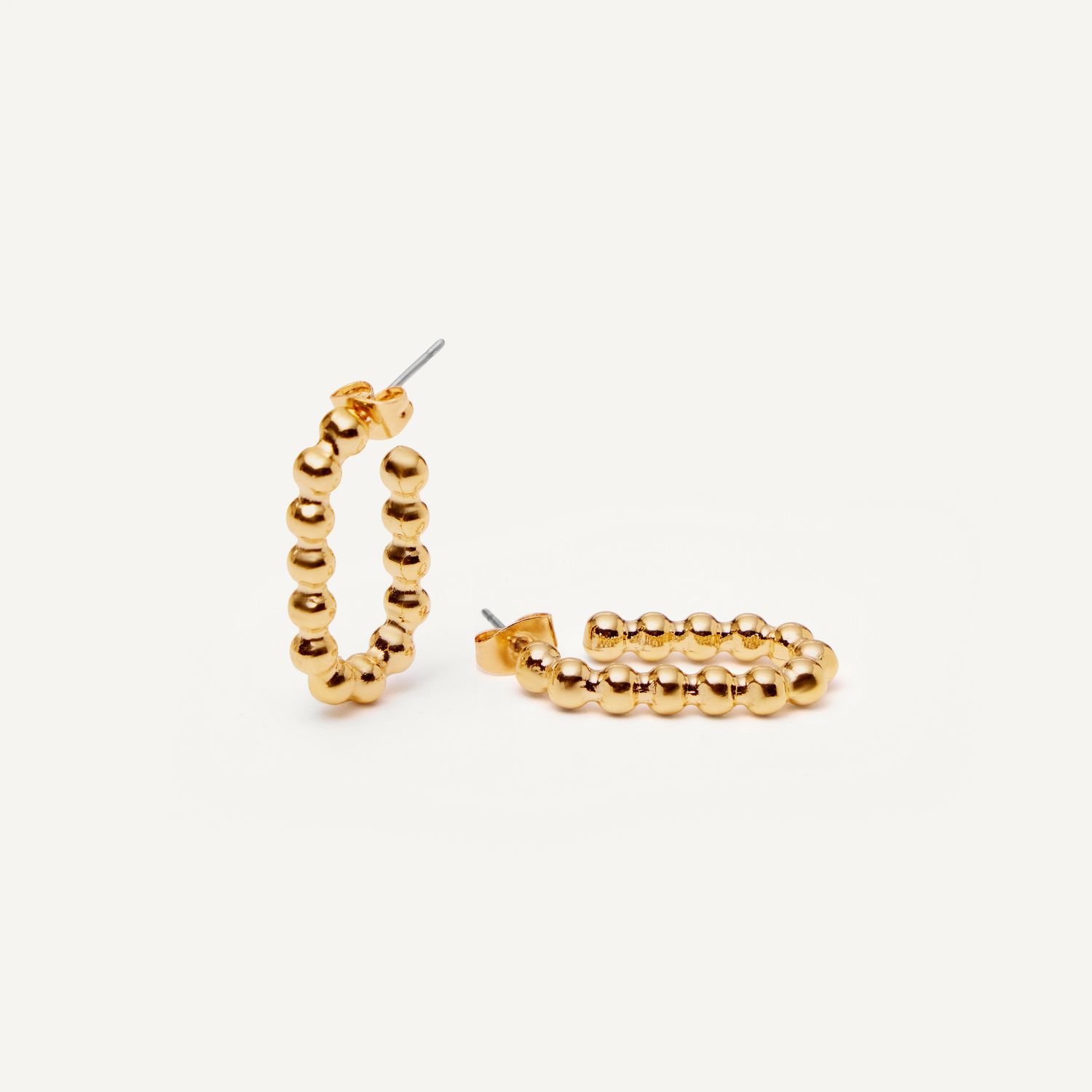 Серьги Simple Beads Earrings – Gold