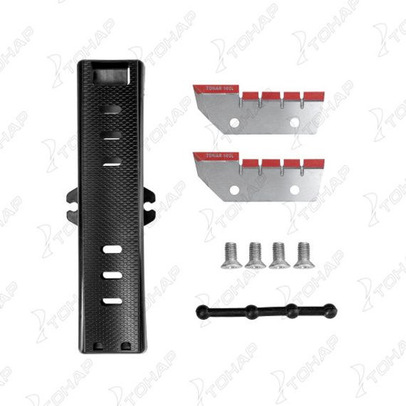 Ледобур HS-180D левое вращение, цельнотянутый шнек, высота шнека 40см (LH-180LD) Helios