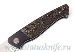 Нож DOG Zirconium Bronze RWL34 Игорь Гичкинфотография - 3