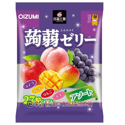 Желе “Oizumi” порционное Конняку ассорти 27шт, 450г