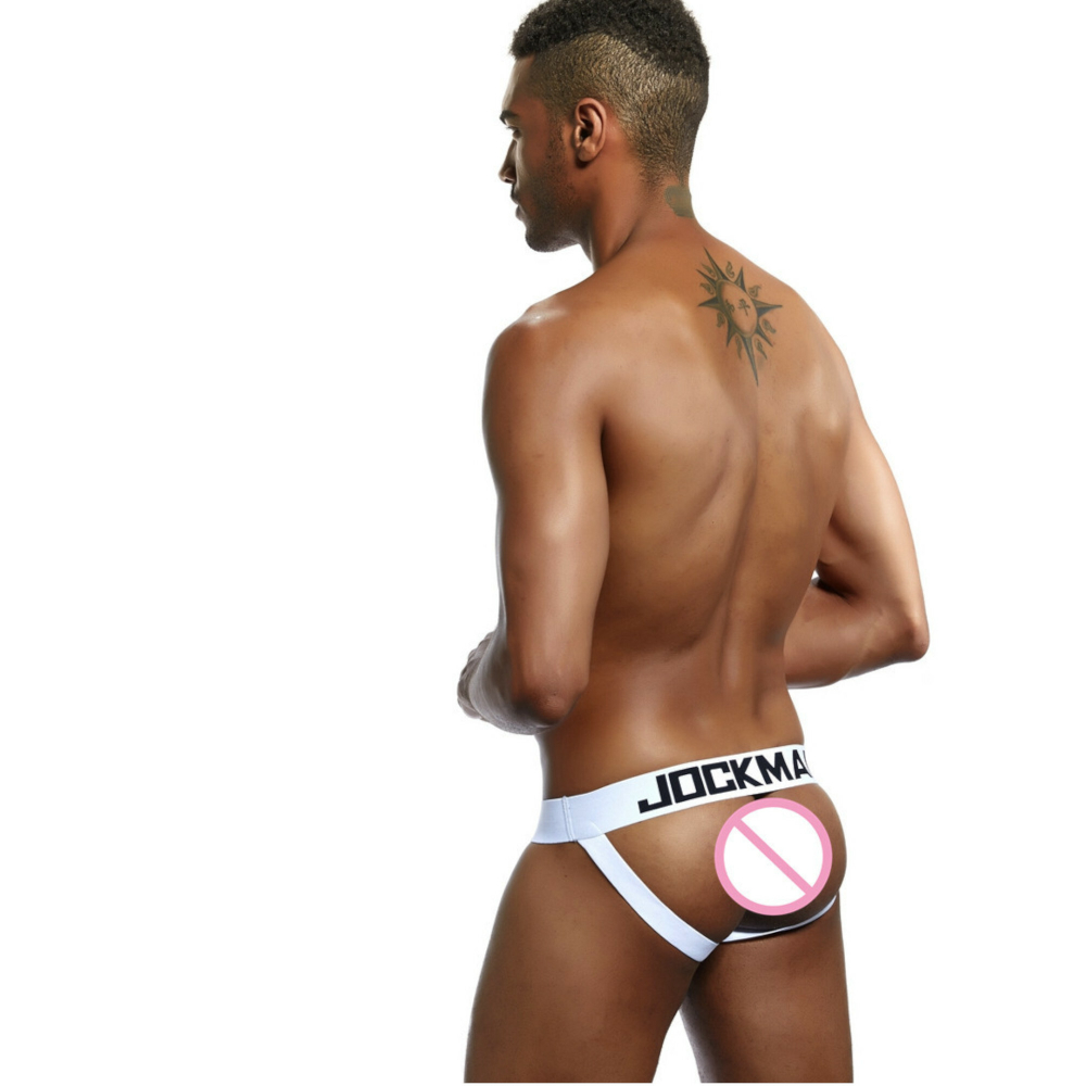 Мужские трусы джоки белые JOCKMAIL JM4038-1