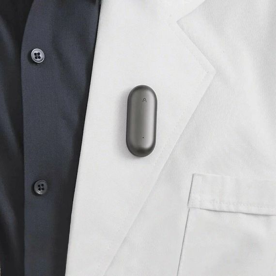 Диктофон с искусственным интеллектом Plaud Note Pin (Черный)