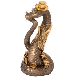 Статуэтка Удав Кулибин Бронза