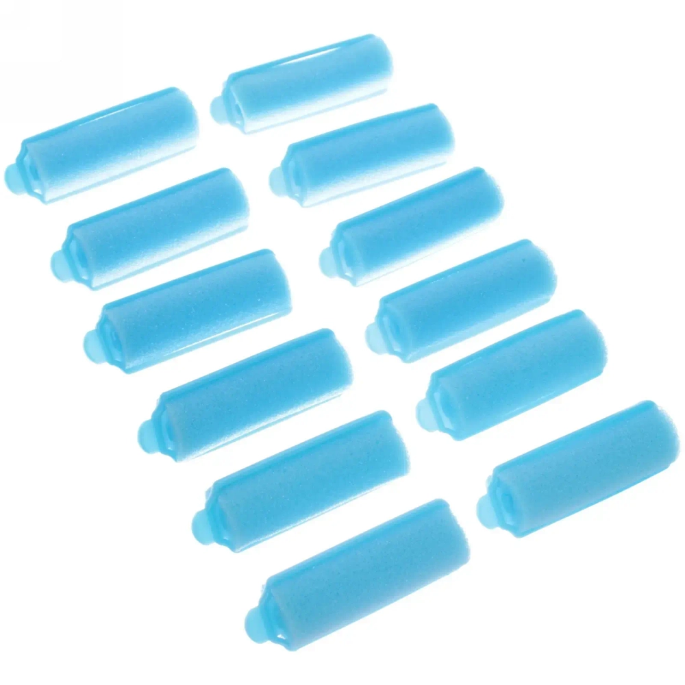 Бигуди поролоновые с зажимом 12шт, цвет микс, d=20мм