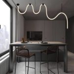 Подвесной светодиодный светильник Loft It Thread 10388B BRASS