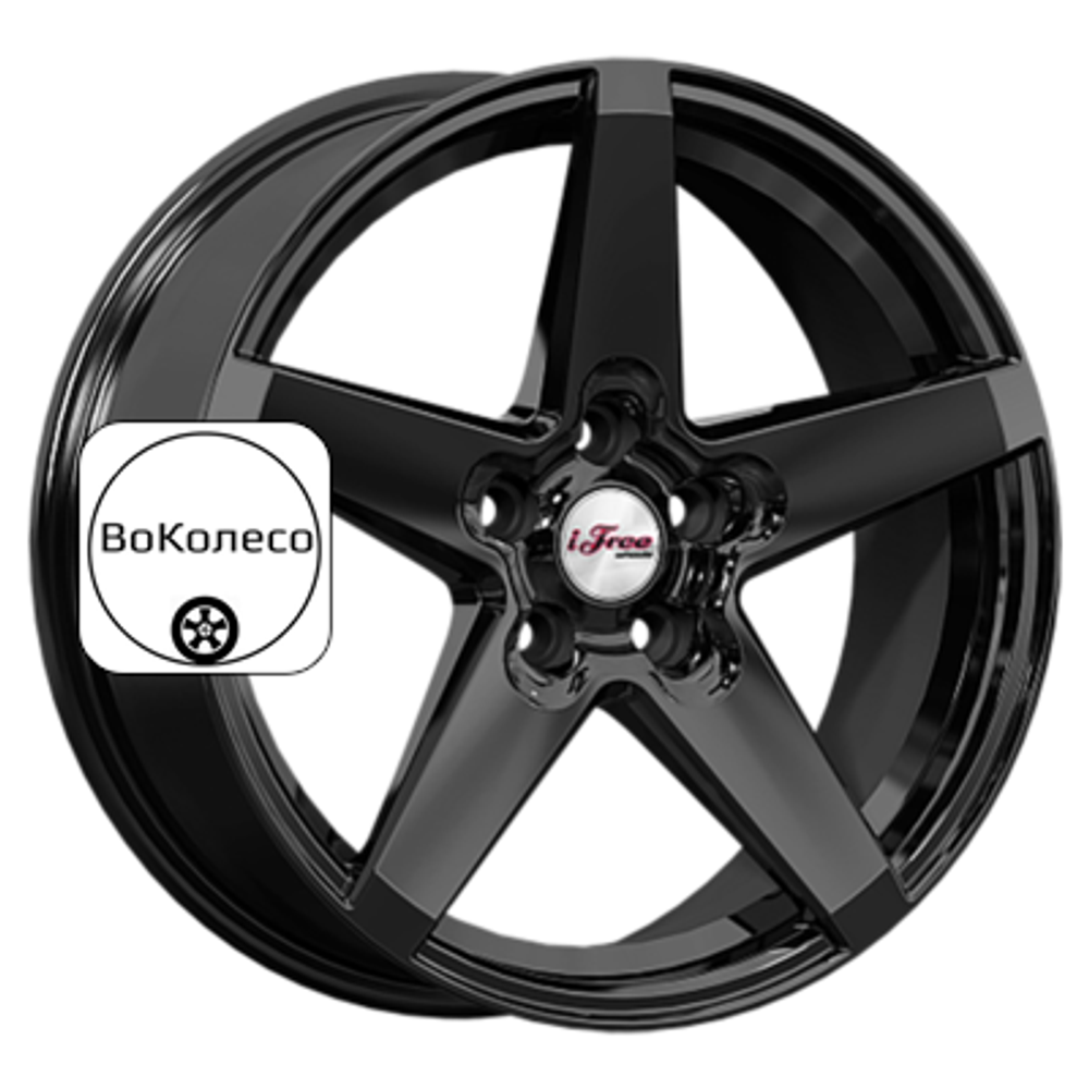 6,5x17/5x114,3 ET37 D66,6 Токен (КС1127) BK iFree