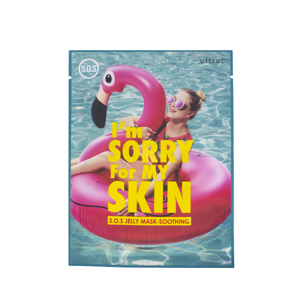 ULTRU I'm Sorry for My Skin  S.O.S. Jelly Mask - soothing