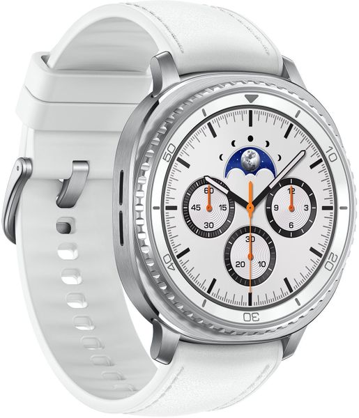 Умные часы Samsung Galaxy Watch8 Classic 46 мм Wi-Fi белый (SM-L500)