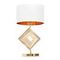 Настольная лампа Lumina Deco Fabi LDT 5529 F.GD+WT