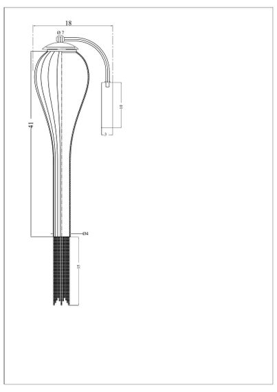 Бра Arte Lamp Waterfall A1577AP-1GO